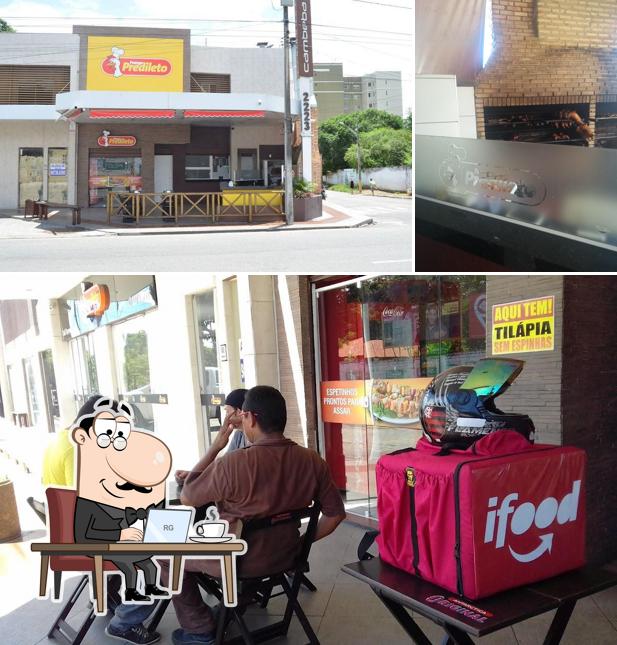 O interior do Frango Predileto Cambeba