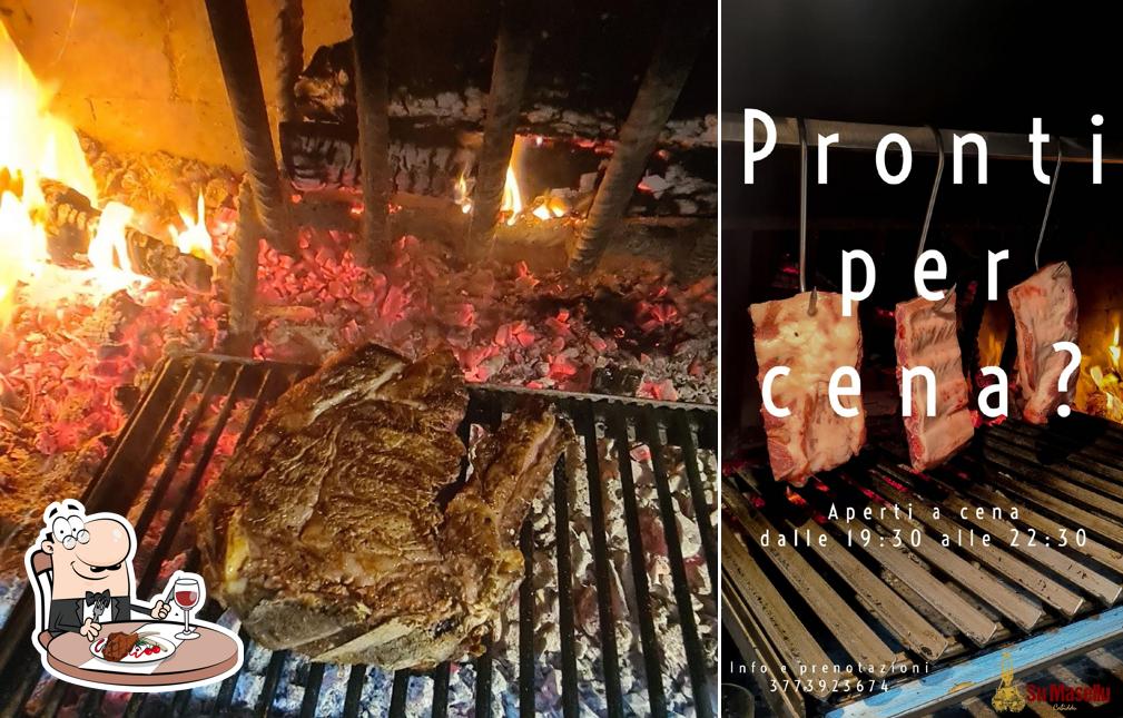 C'è un'ampia selezione di piatti per gli amanti della carne