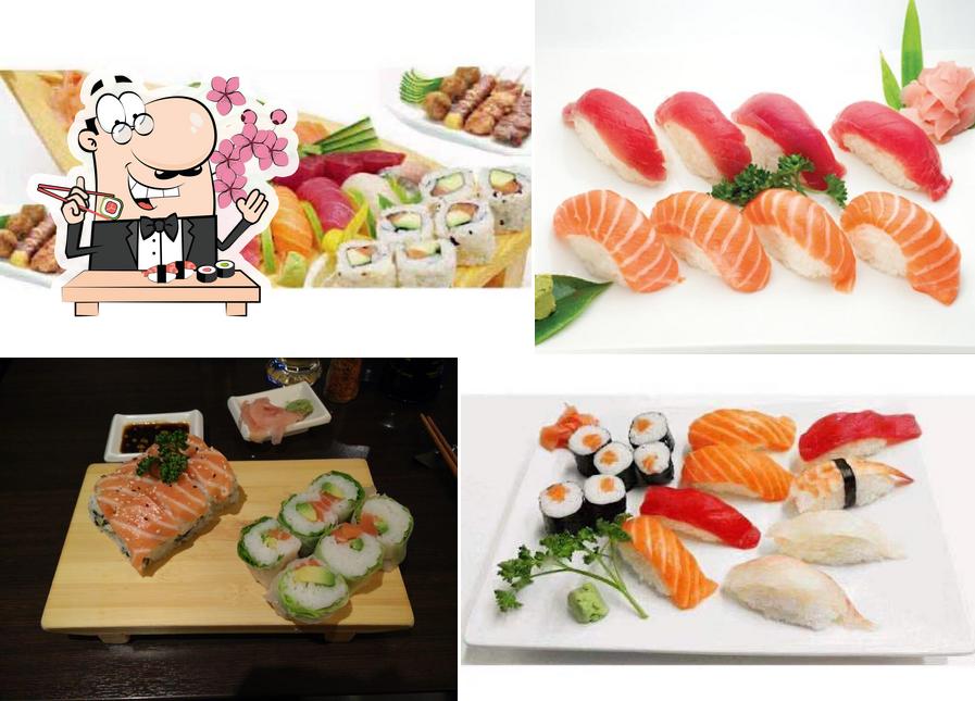 Les sushi sont disponibles à Hoki sushi