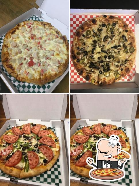 Prenez de nombreux genres de pizzas