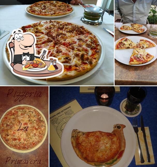 Order pizza at La Primavera Pizzeria