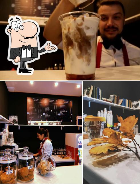 Cosmic Cup Coffee se distingue par sa intérieur et dessert