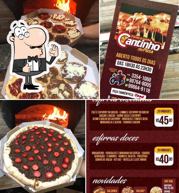 Look at the pic of Cantinho da Pizza