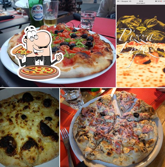 Get pizza at Pizza Lopez DUPUY