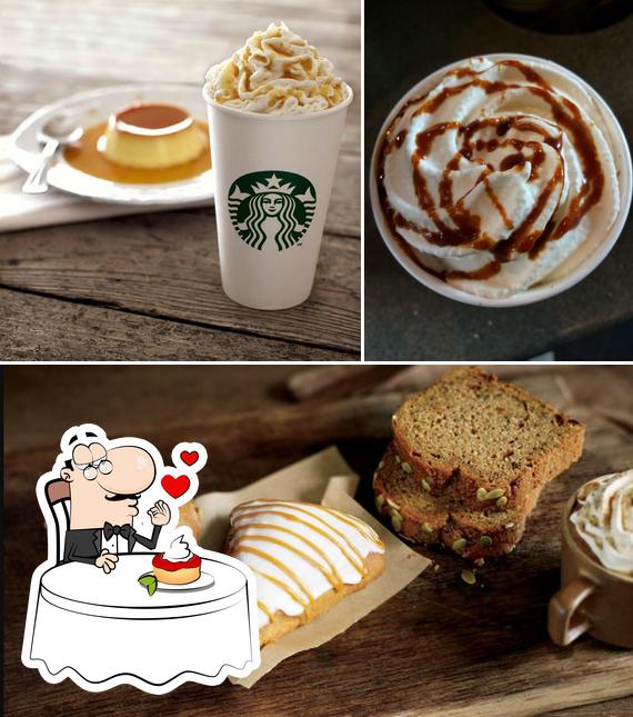 Starbucks propose un nombre de plats sucrés