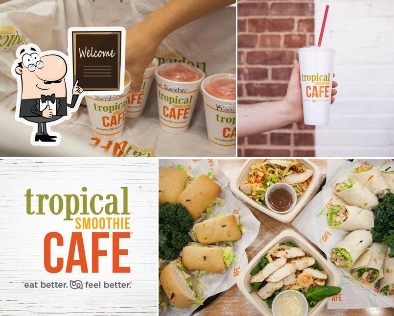 Это снимок паба и бара "Tropical Smoothie Cafe"