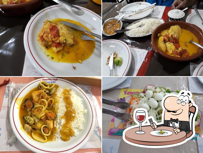 Platos en Restaurante e Lanchonete Família Fujii