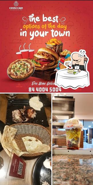 Costa cafe offers a range of desserts