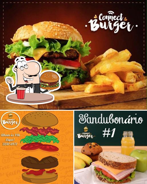 Os hambúrgueres do Connect Burger irão saciar diferentes gostos