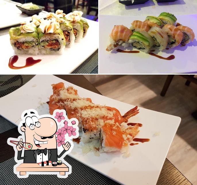 Il sushi è un pasto famoso tipico del Giappone