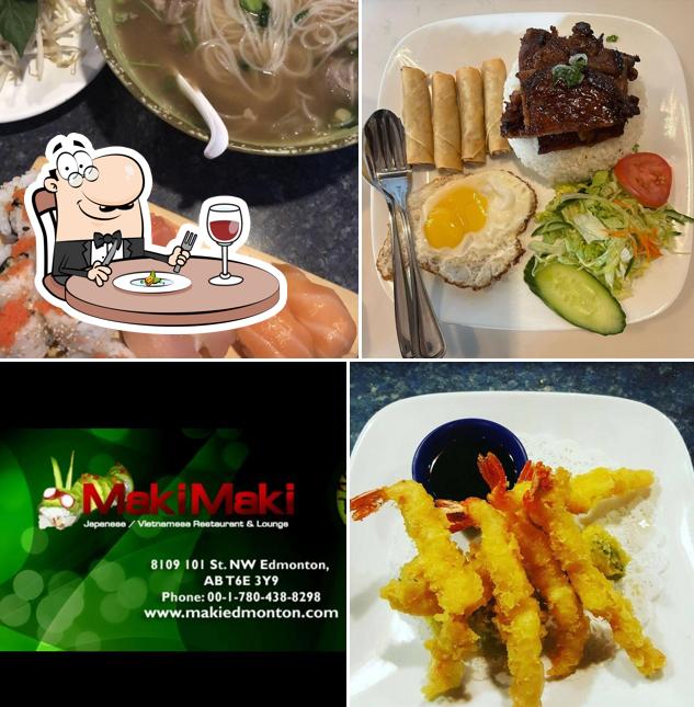 Plats à Maki Maki Japanese & Vietnamese Restaurant