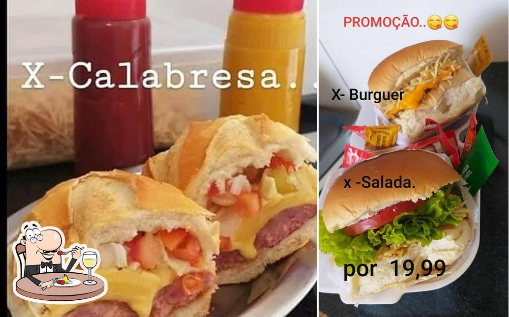 Comida em Claudius Lanches