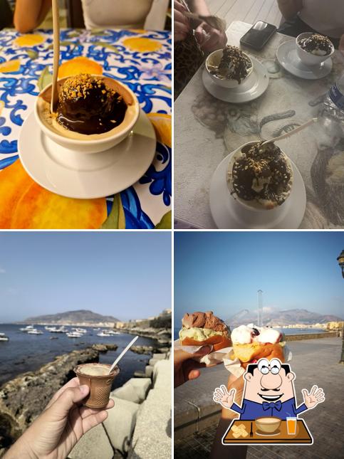 Platti al Gelateria Liparoti