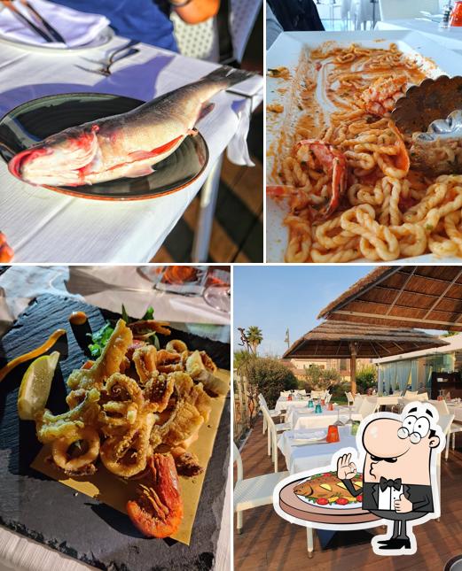 Ristorante gente di mare offre un menu per gli amanti dei piatti di mare