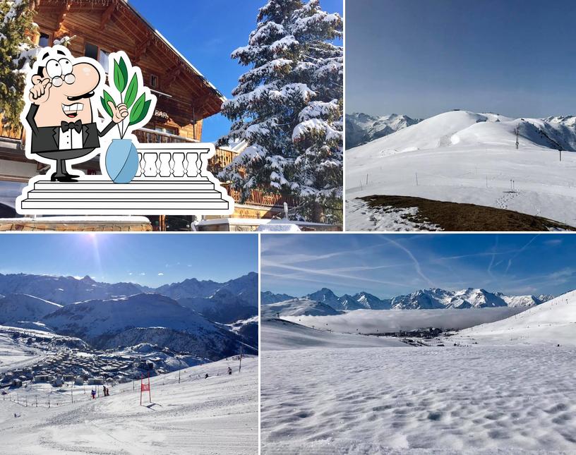 L'extérieur de Le Caribou Alpe d'Huez