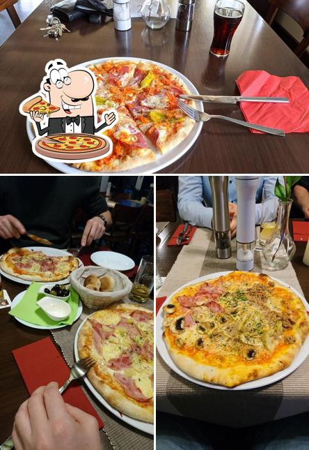 Commandez des pizzas à Rossini Essen & Trinken