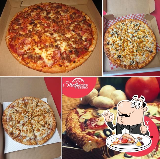 Order various variants of pizza