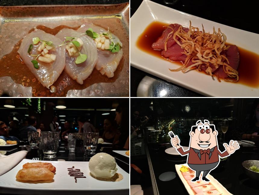 Comida em Black Sheep Sushi Bar