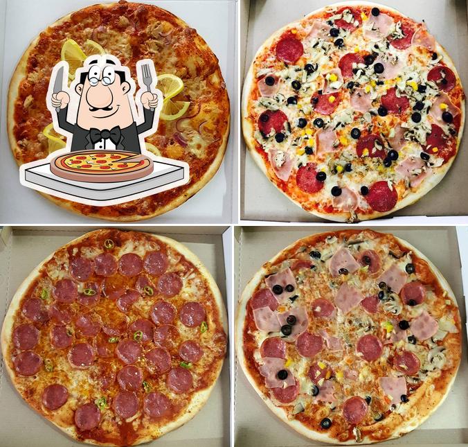 En Pizza Amaretto Onesti, puedes disfrutar de una pizza