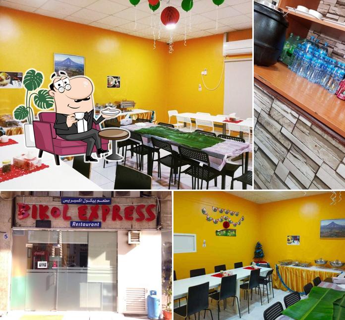 The interior of Bikol Express Restaurant LLC Abu Dhabi