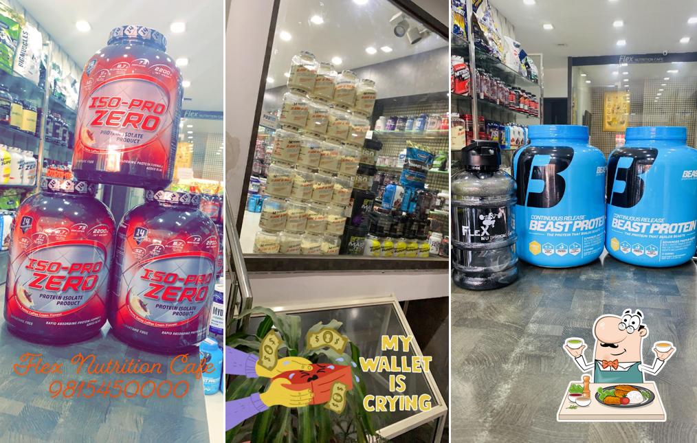 Meals at Flex Nutrition Cafe