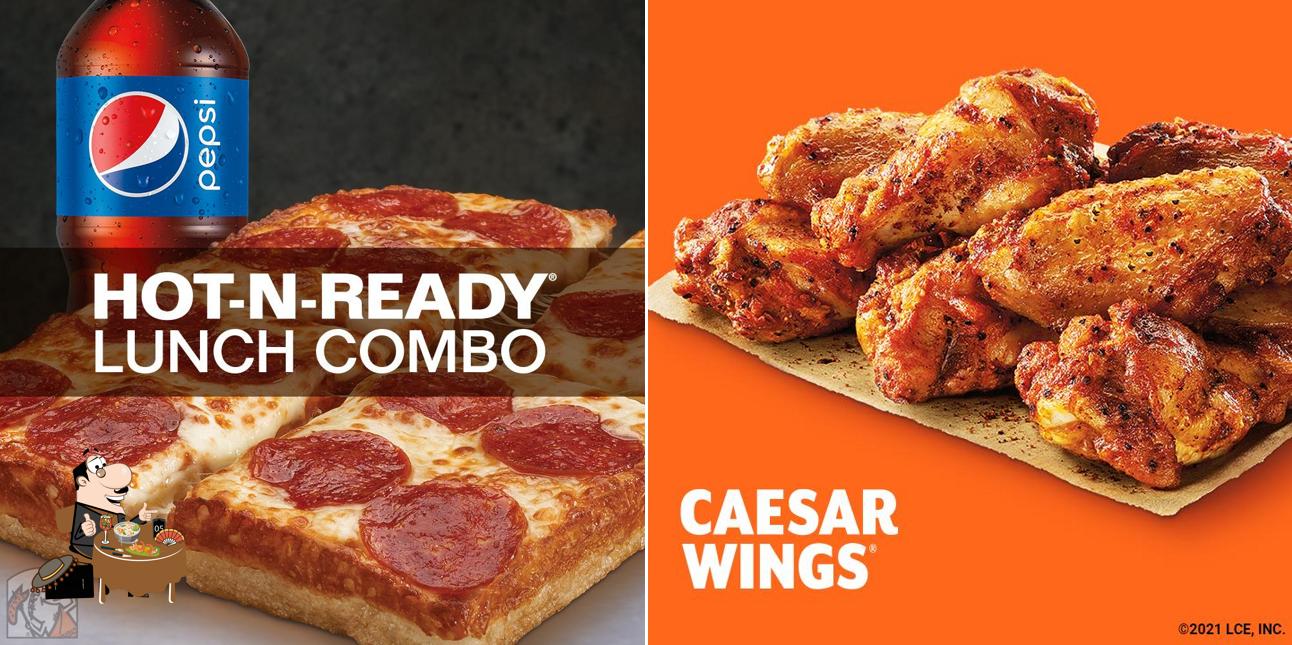 Comida en Little Caesars Pizza