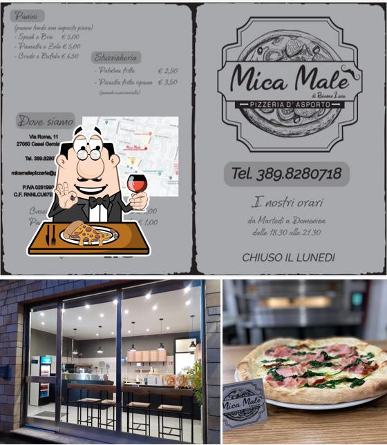 A Mica Male di Rainone Luca-Pizzeria d'asporto, puoi provare una bella pizza