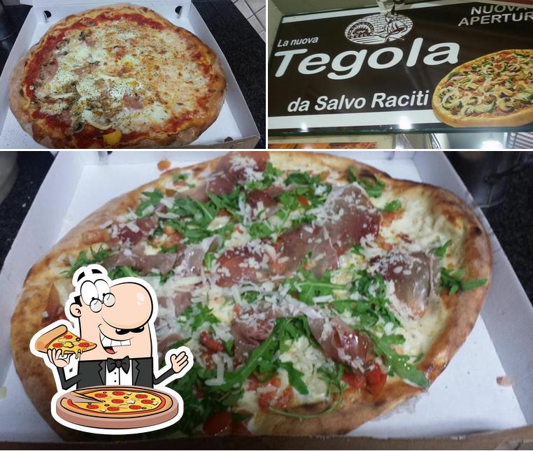 Choisissez des pizzas à Pizzeria la nuova tegola