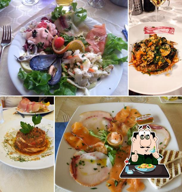 Platti al Ristorante al Gabbiano
