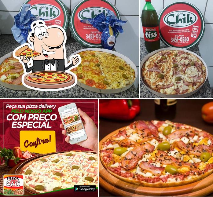 Peça pizza no Pizza Chik