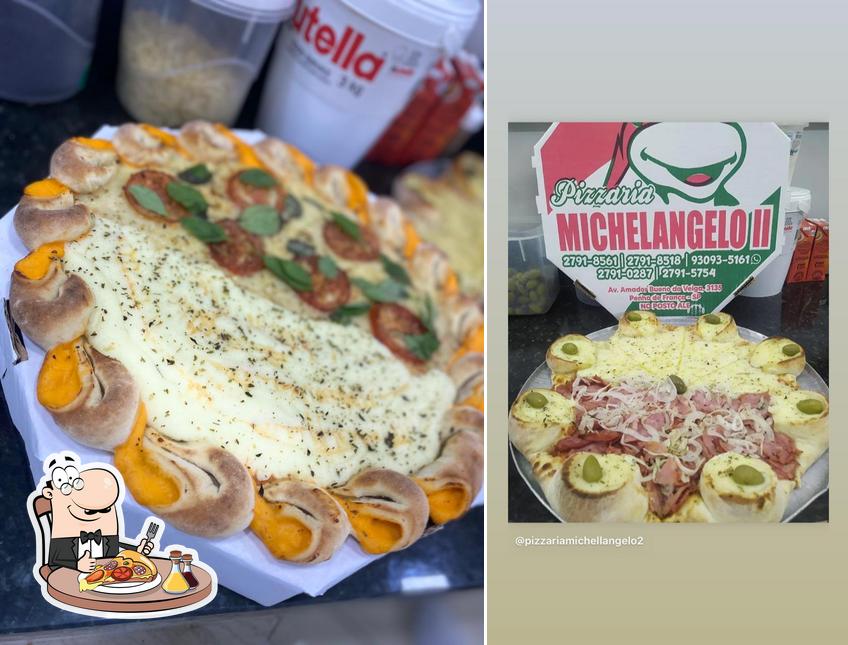 Peça pizza no Pizzaria Michelangelo 2