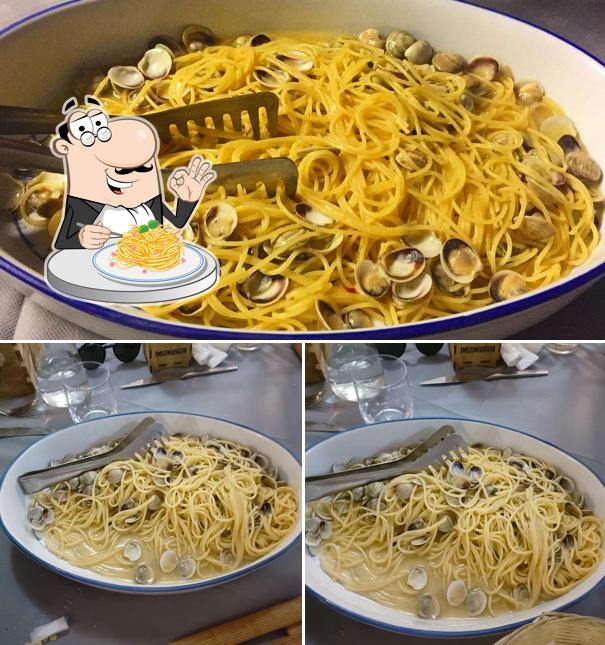 Spaghetti alla carbonara al Ristorante Capri