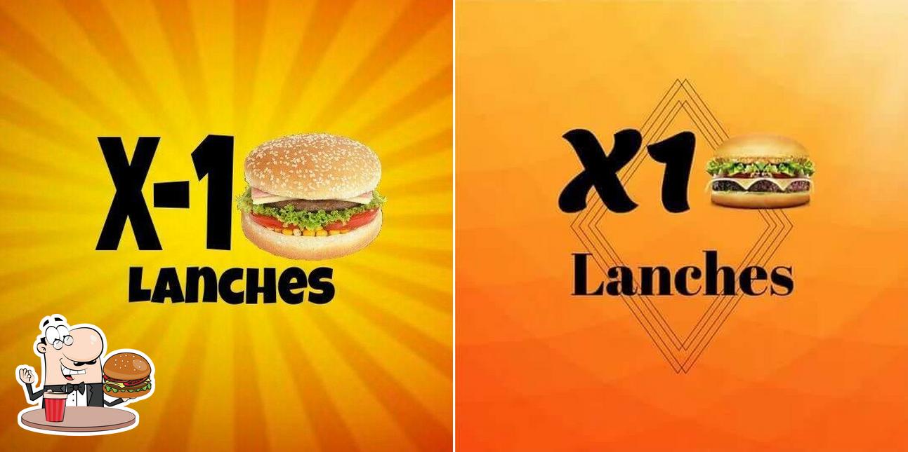 Consiga um hambúrguer no X-10 Lanches