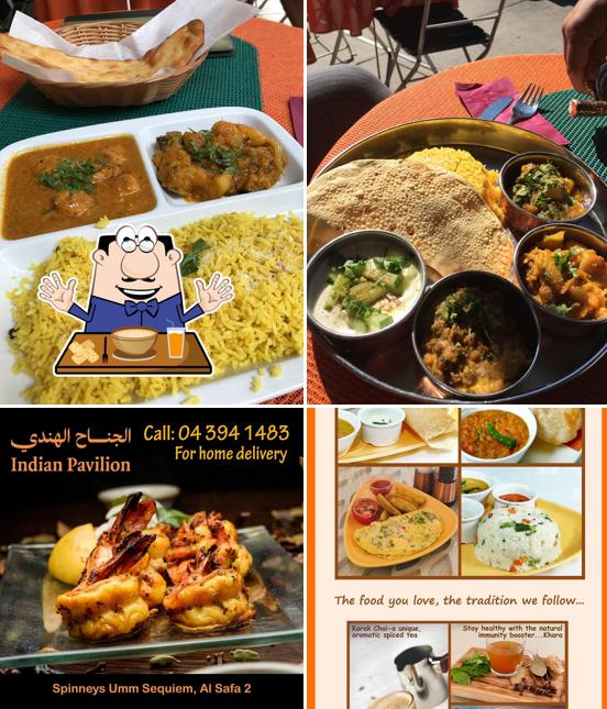 Food at Indian Pavilion