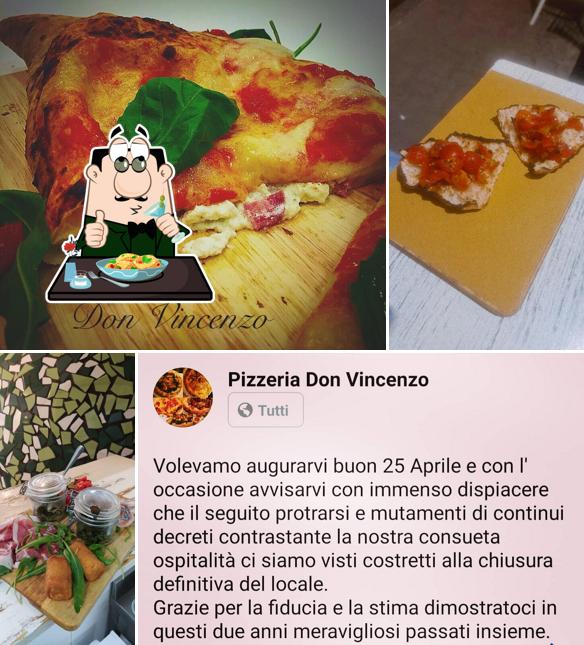 Nourriture à Pizzeria Don Vincenzo