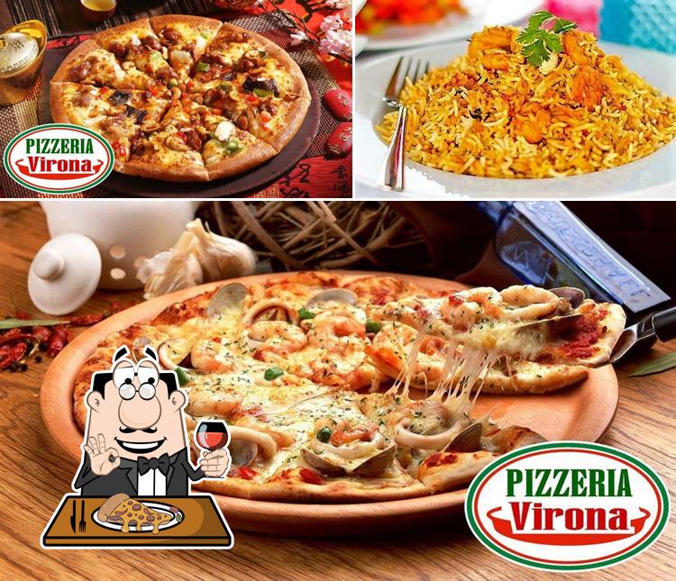 Pick pizza at Virona Restaurant - Pizzeria - Fusion Kitchen