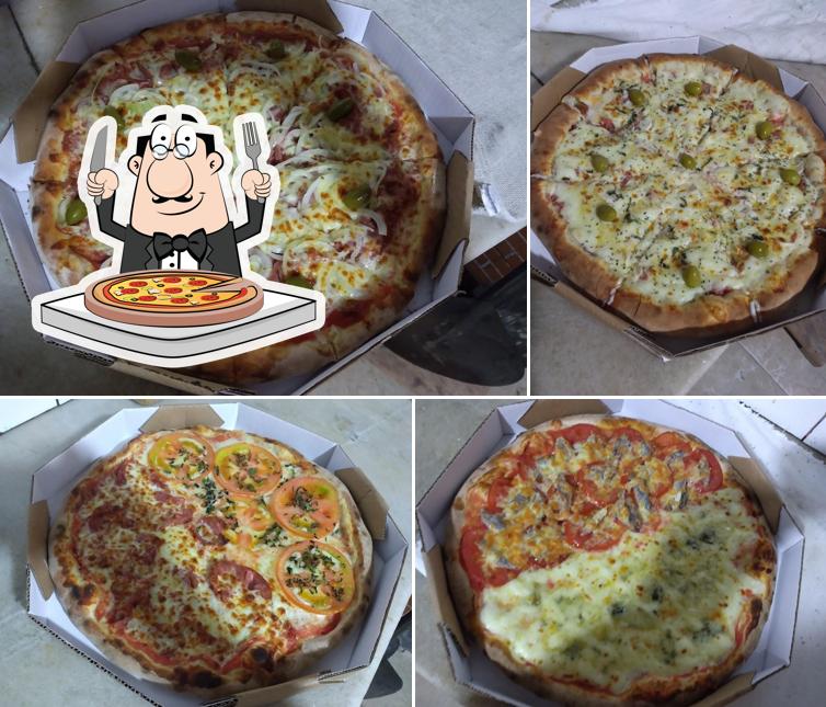 Experimente pizza no Pizzaria Mamma Gemma