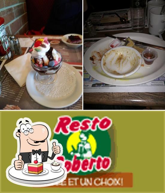 Resto Roberto sert une éventail de plats sucrés