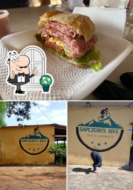 Dê uma olhada a foto mostrando exterior e cidadãos no Lanchonete e Restaurante Sapezeiros Bike