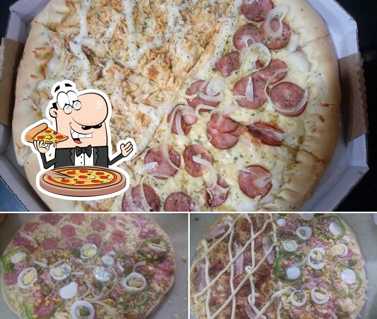 Escolha pizza no Arte e pizza