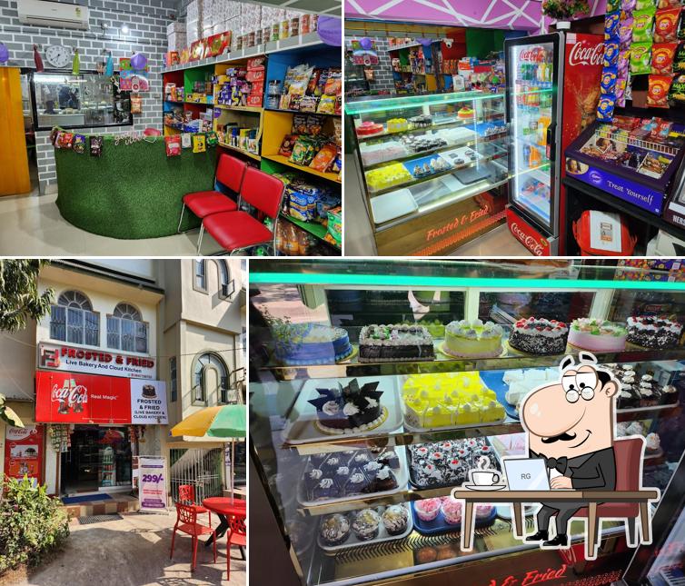 The interior of Frosted And Fried