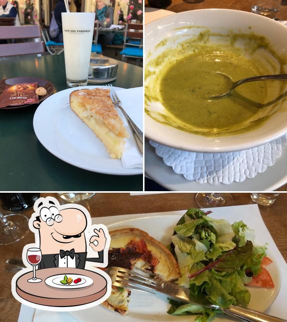 Cibo al Café des Pyrénées