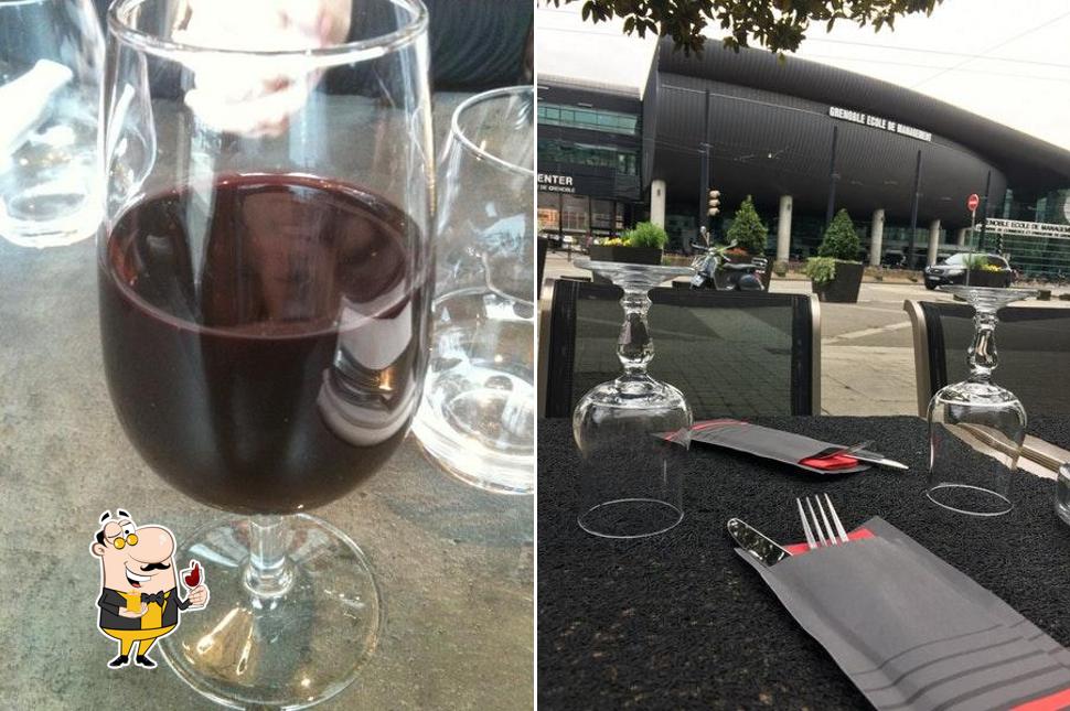 Il est fort sympathique de profiter d'un verre de vin à Restaurant Quai29