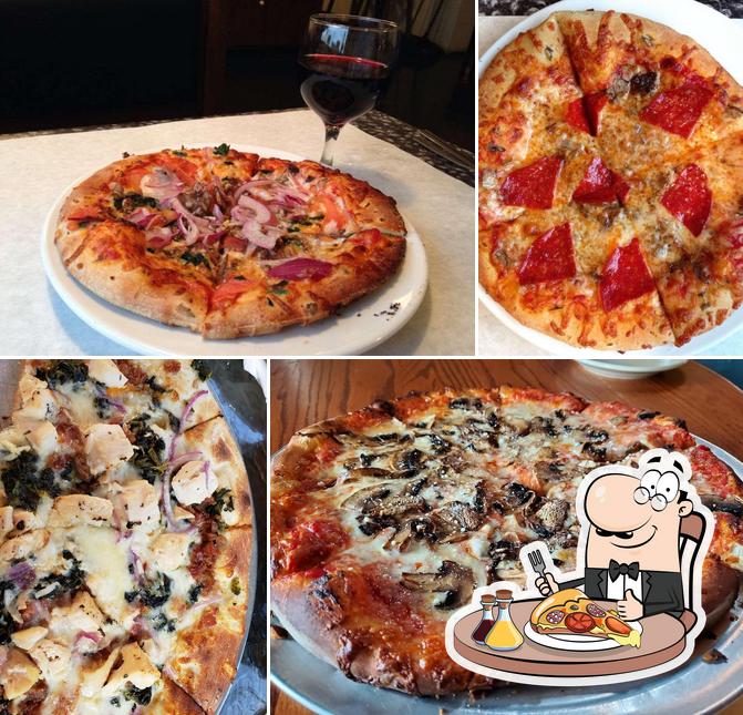Try out pizza at The Italian Oven Restaurant