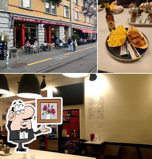 Gli interni di Wurst & Moritz