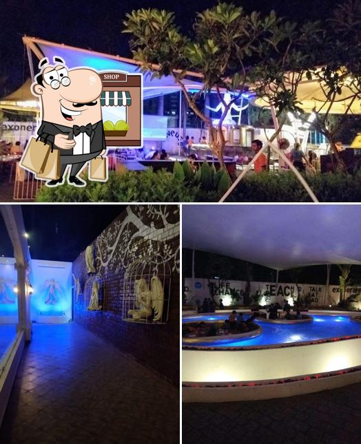 You can get some fresh air at the outside area of Echidna Restobrew - Family Restaurant Bar Banquet