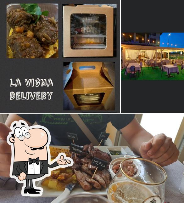 Gli interni di La Vigna - Pizza e cucina