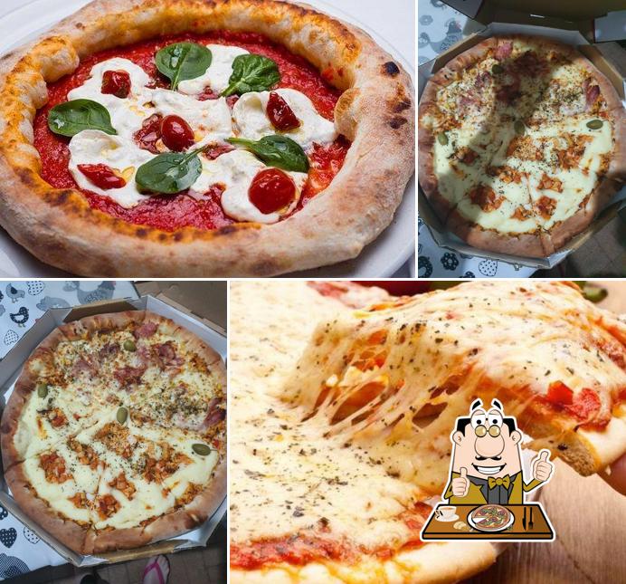 Peça diferentes estilos de pizza