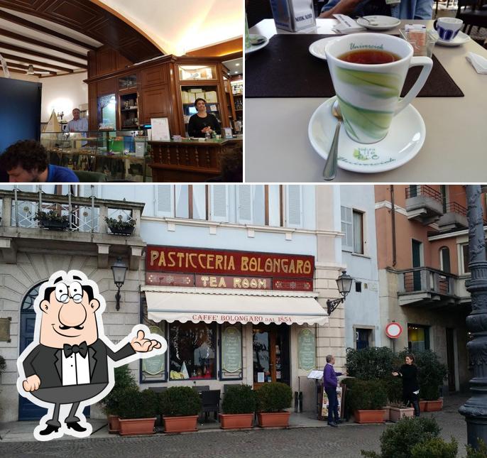 The interior of Caffè Bolongaro Stresa