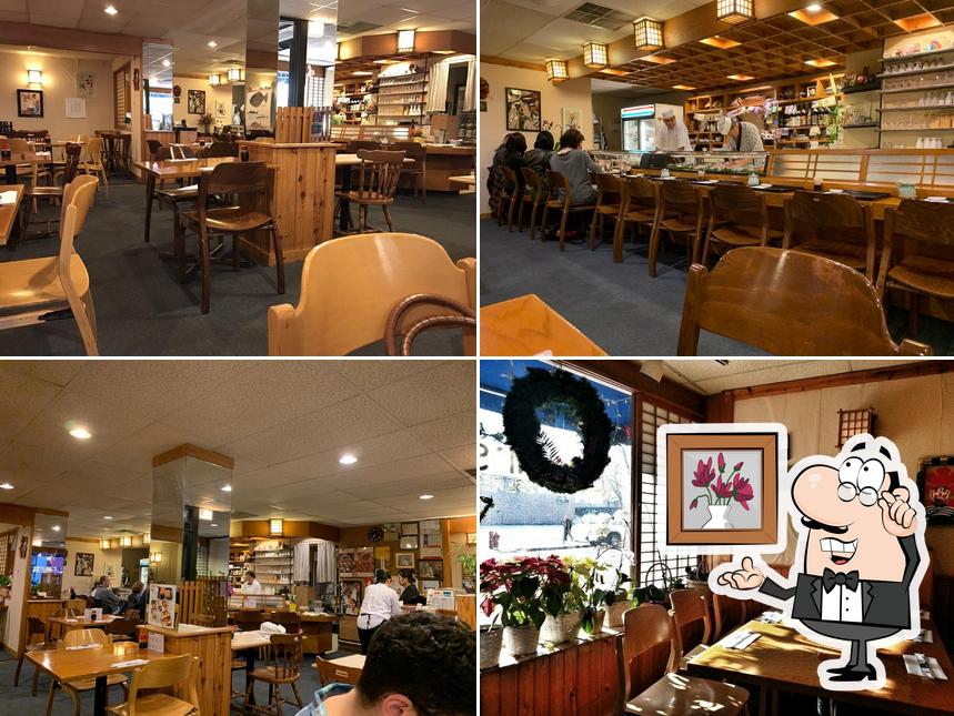 The interior of Kuni's Japanese Restaurant